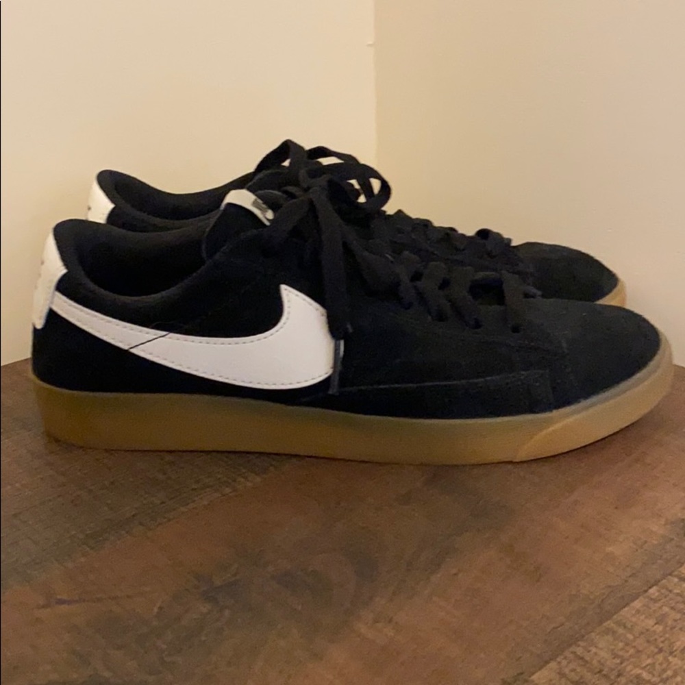 Black Nike with Gum Sole